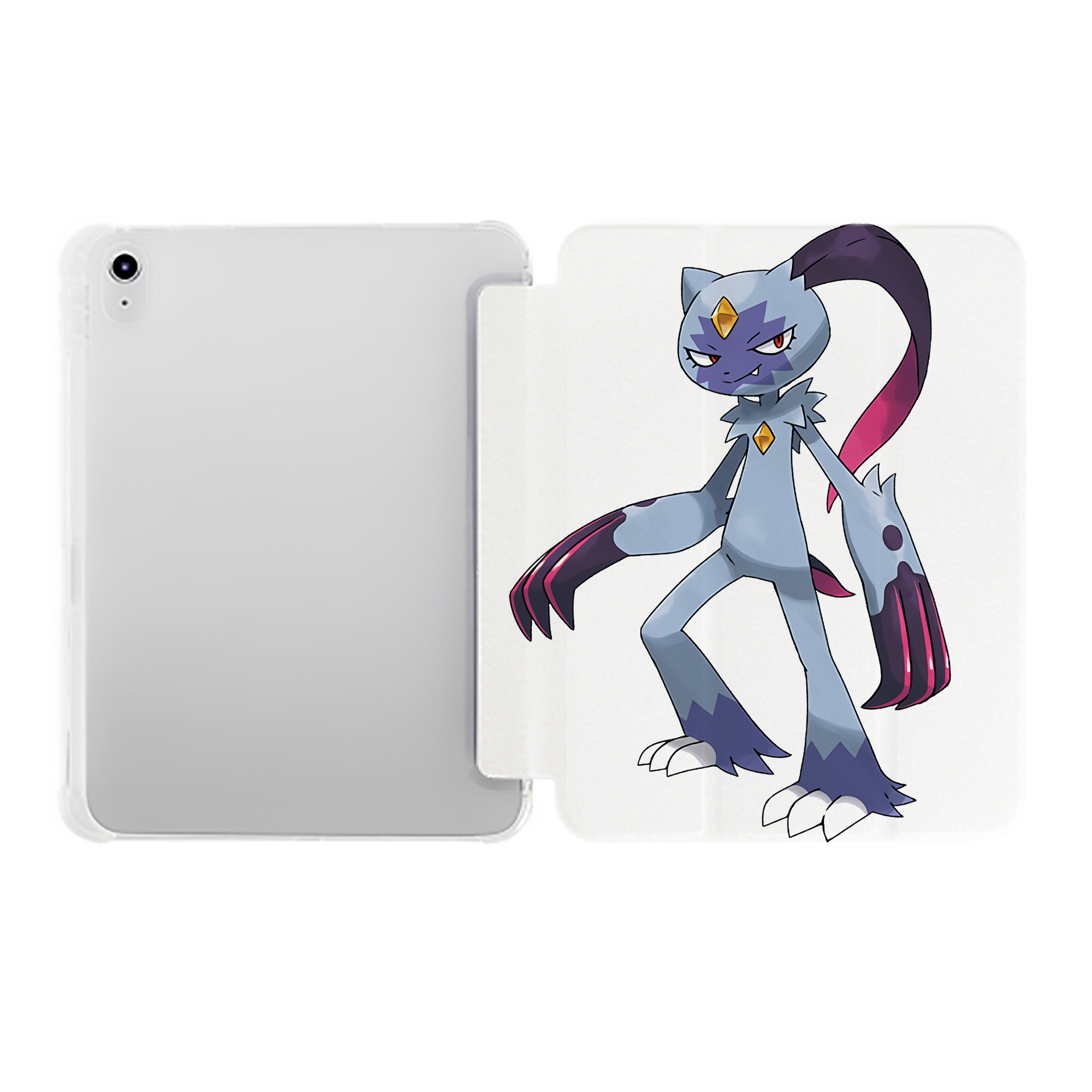 （画像用） ポケットモンスター Pokémon IPad ケース ペン収納付き 三つ折りスタンド PUレザー×シリコン 対応機種9.5/10.5/10.9インチ
